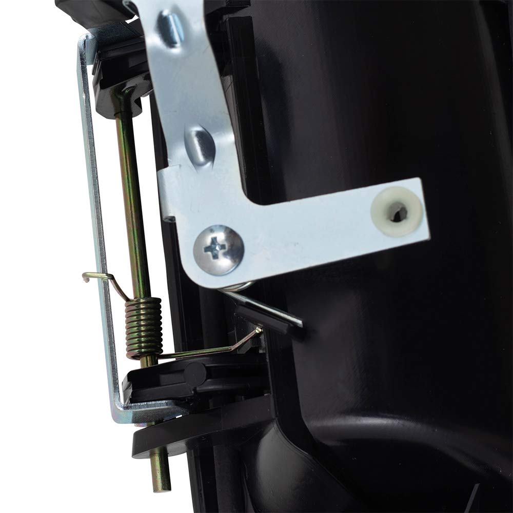 AutoandArt Brock Aftermarket Replacement Front Driver Left Outside Door Handle Textured Black Compatible with 1996-2022 Chevy Express