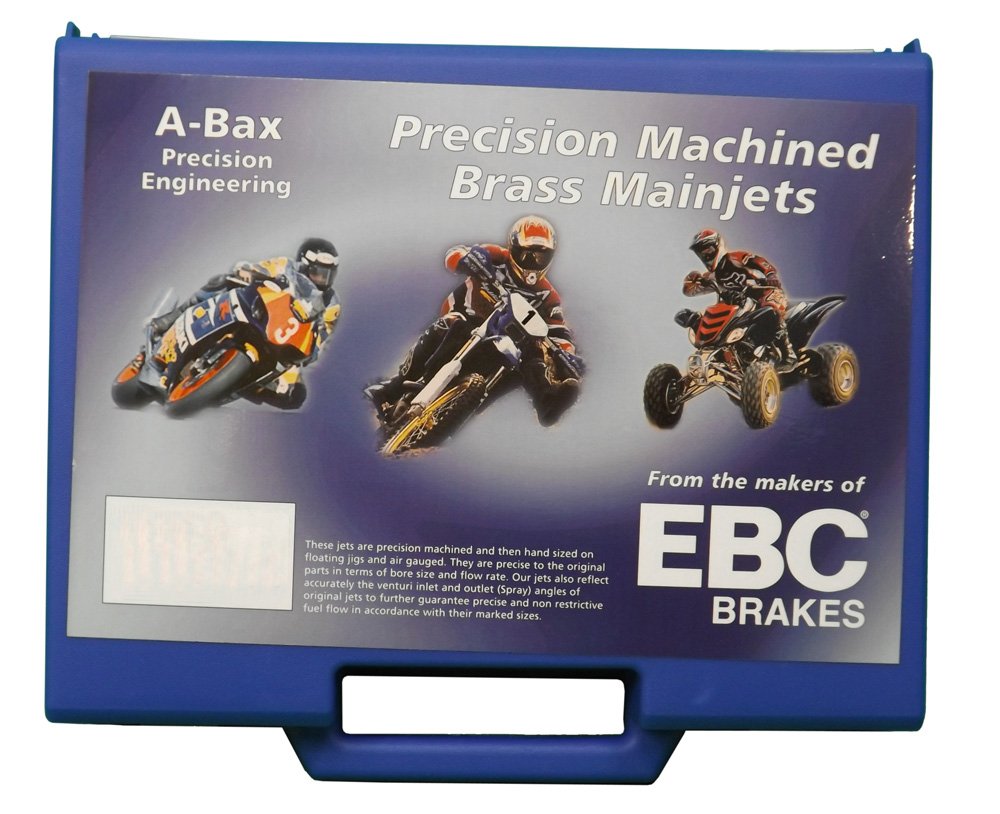 Ebc Brakes Hjk27A 54-Piece Hex Main Jet Kit For Mikuni 4/042 Carburetor , Black