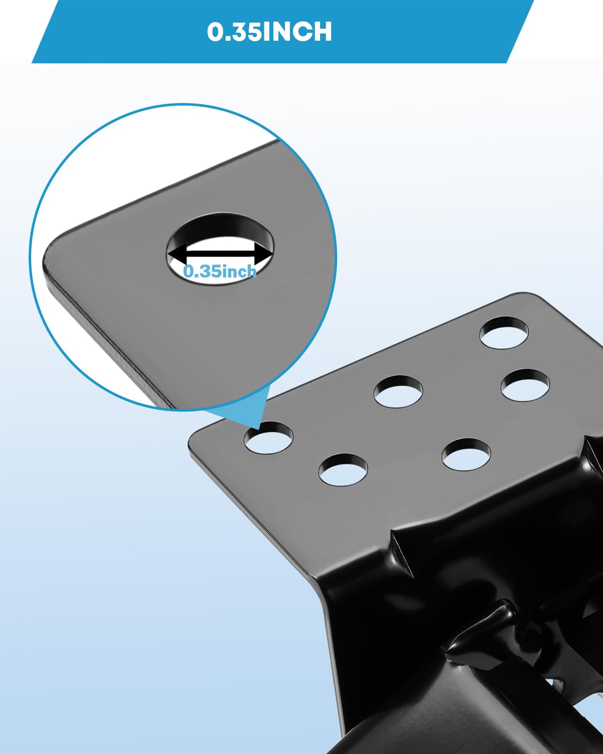 [Upgrade] Kohree 7500Lbs Rv Stabilizer Leveling Scissor Jacks 24'' For Travel Trailer Camper, Set Of 4, Heavy Duty Rv Stabilizer