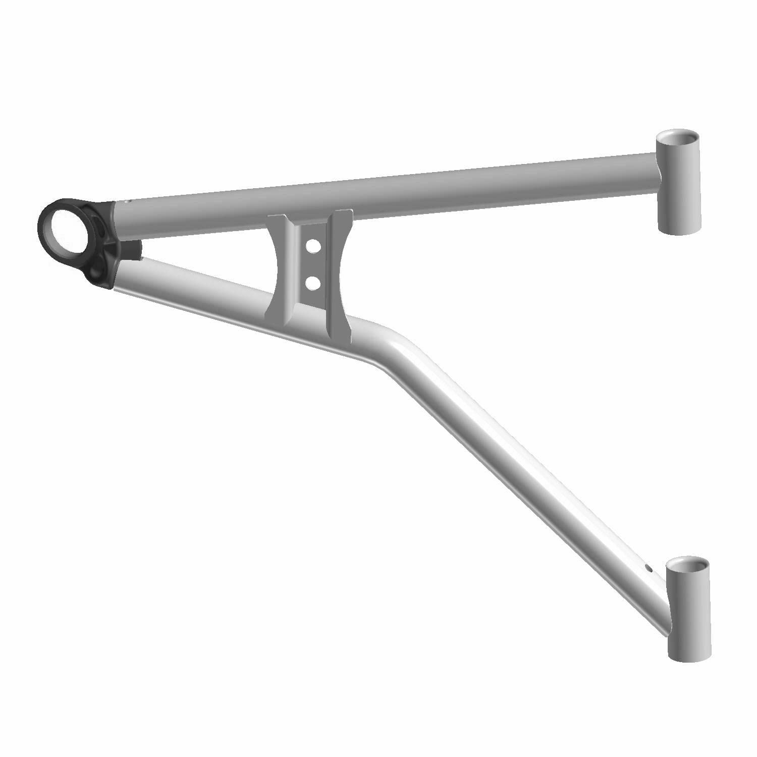 Polaris Rzr Control Arm Weld, Front, Lower, Right, Matte Black, Genuine Oem Part 1018817-458, Qty 1