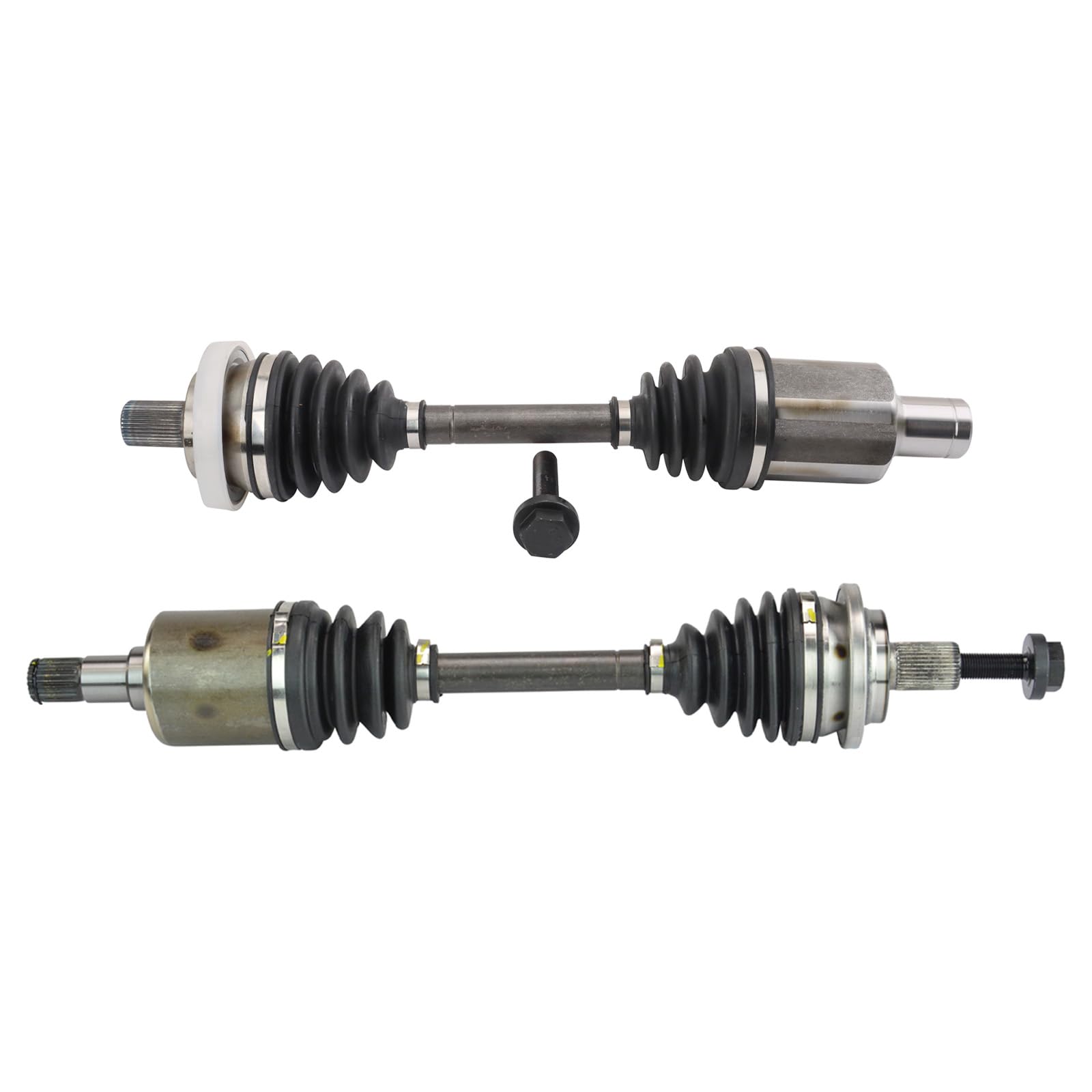 TRQ Front CV Axle Shaft Assembly Set Compatible with 03-05 C240 06-07 C280 C320 C350