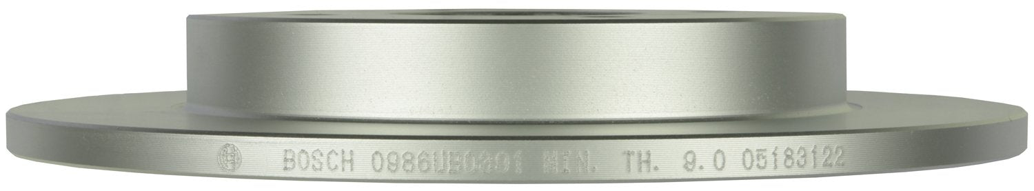 BOSCH 20010395 QuietCast Premium Disc Brake Rotor - Compatible with Select Ford Focus; REAR - Single
