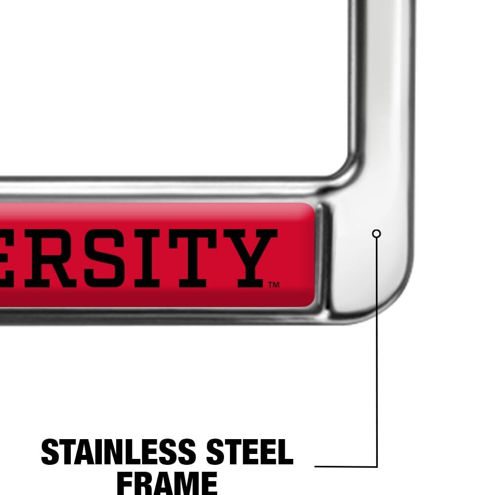 GRAPHICS & MORE Clark Atlanta University Alumni Metal License Plate Frame - Full Size, Panthers Color