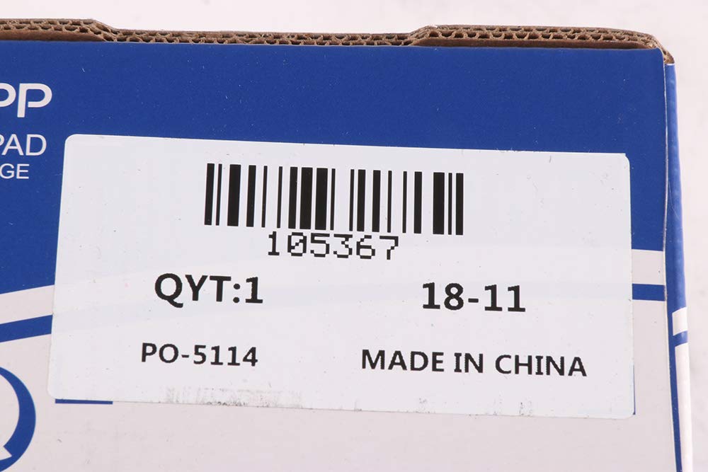Cciyu D1309 Professional Ceramic Rear Brake Pads Set Fit For 2007-2016 For Mini Cooper