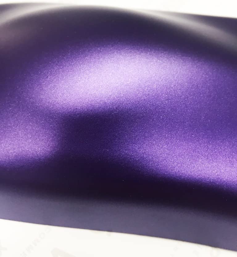 Vvivid+ Premium Vinyl Wrap Film (50Ft X 5Ft, Matte Metallic Purple)