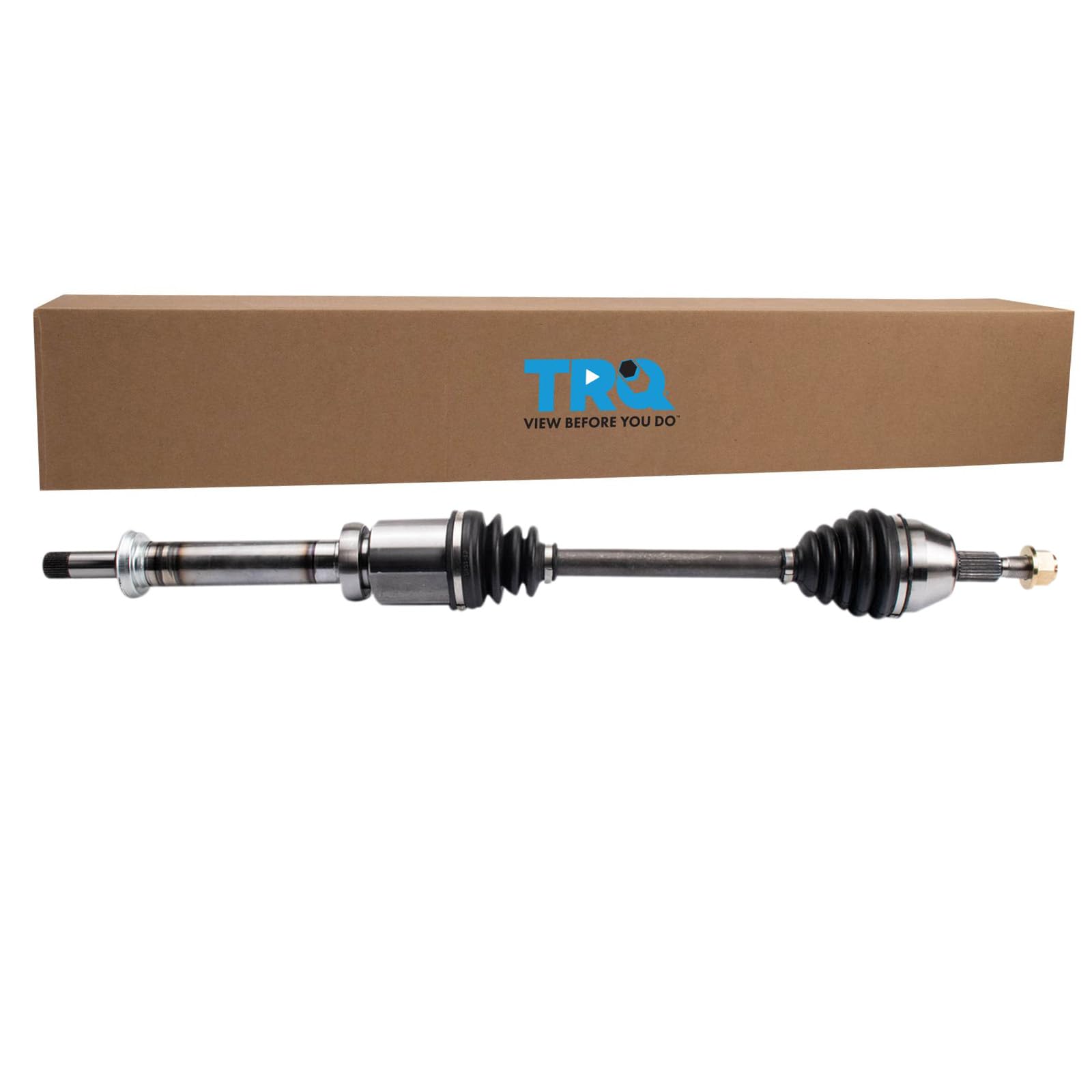 Trq Front Right Cv Axle Shaft Assembly Passenger Side Compatible With 2014-2016 Ford Transit Connect