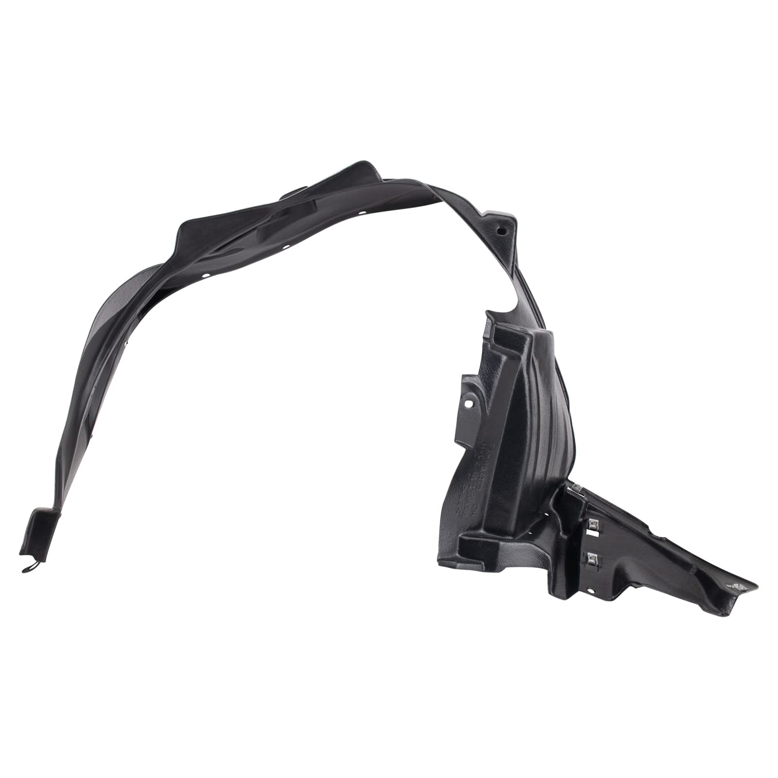 Trq Inner Fender Liner Set Compatible With 2012-2014 Honda Ridgeline Ho1248156 Ho1249156