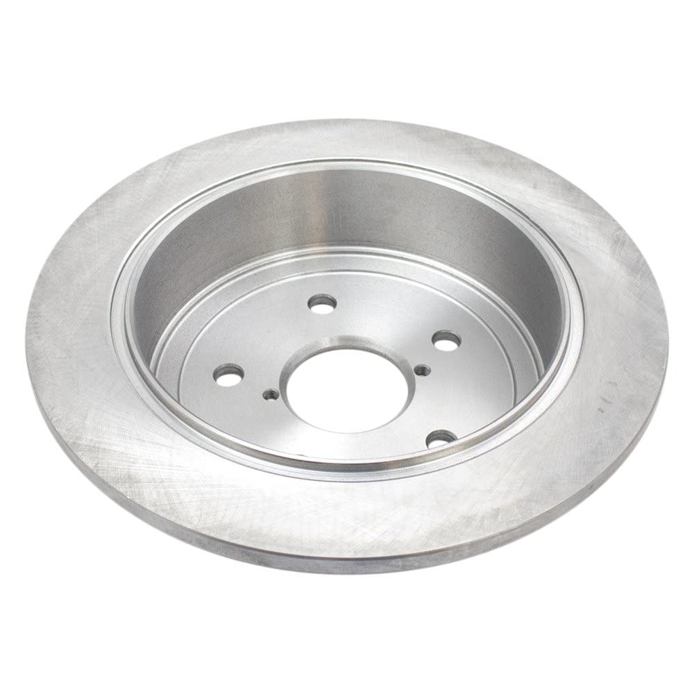 Trq Rear Brake Rotors Set Solid Compatible With 2019-2022 Toyota C-Hr