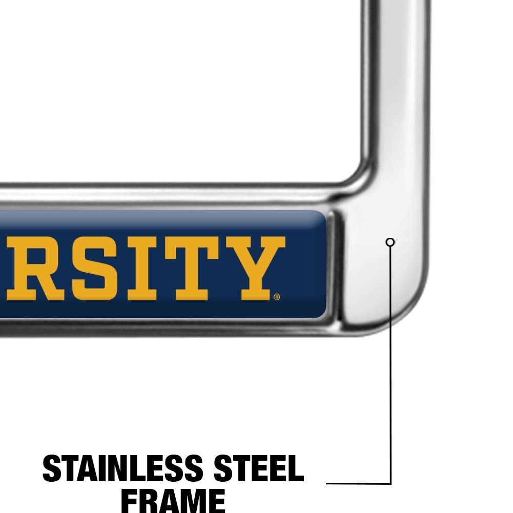 GRAPHICS & MORE Metal License Plate Frame - West Virginia University Alumni, Full Size, One Size