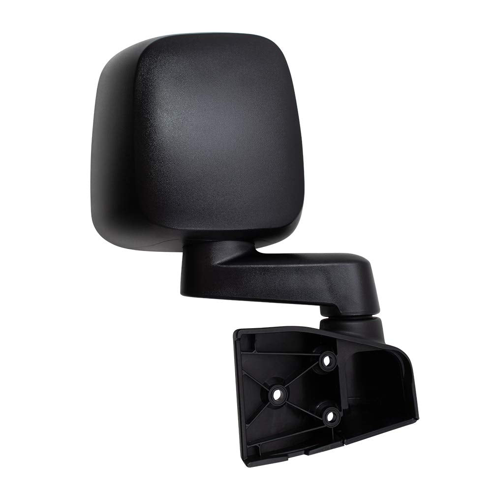 Driver And Passenger Manual Side View Mirrors Textured Replacement For 55395061Ad 55395060Ad