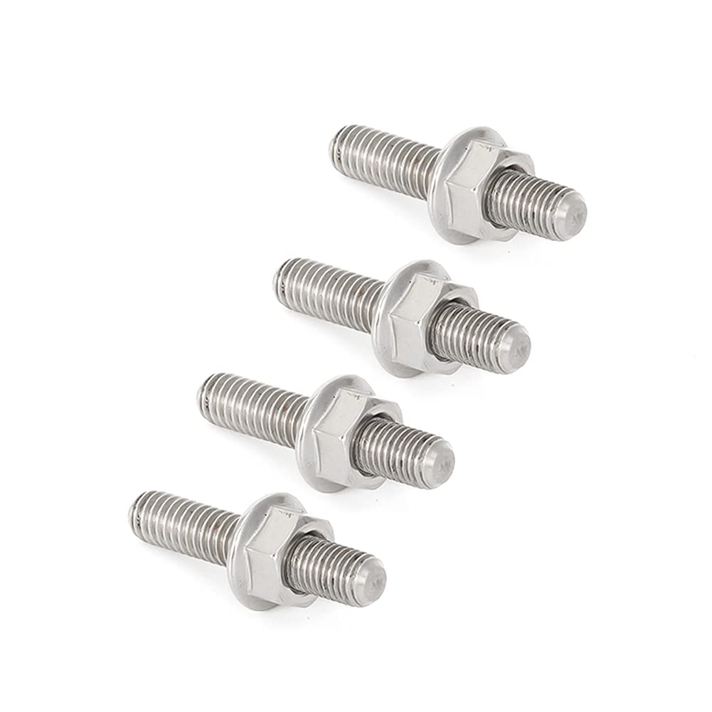 Alpha Rider Exhaust Studs Nuts For 1984-2015 Harley Big Twin 1986-2015 Sportster Xl Replaces #16715-83