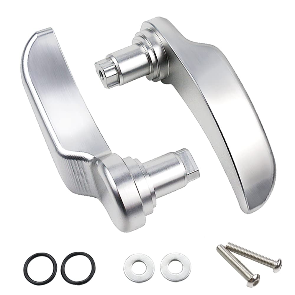 Mdpromcp Saddle Bag Latch Lever,Saddle Bag Lid Lifters Aluminum Compatible With Harley Davidson 2014-2023 Street Glide Road Glid