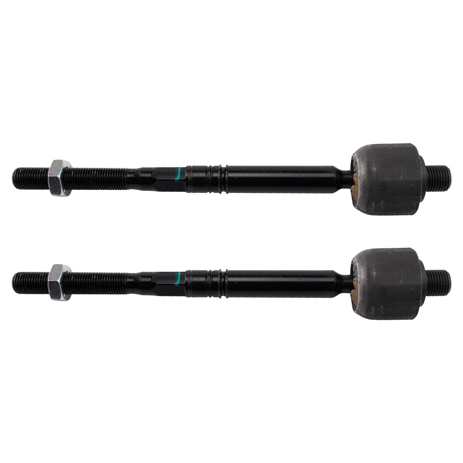 TRQ Front Inner Tie Rod Set Compatible with 2015-2021 Mercedes-Benz C300 2015 C400 2017-2021 C43 AMG 2016 C450 AMG 2017-2019 E30