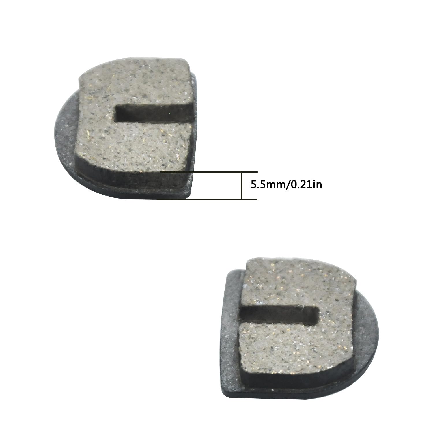 Holato Rounded Disc Brake Pads For Razor Mx500 Mx650 Sx500 Mcgrath Dirt Rocket Electric Motocross Bike E500S Scooter Rsf350 Rsf6