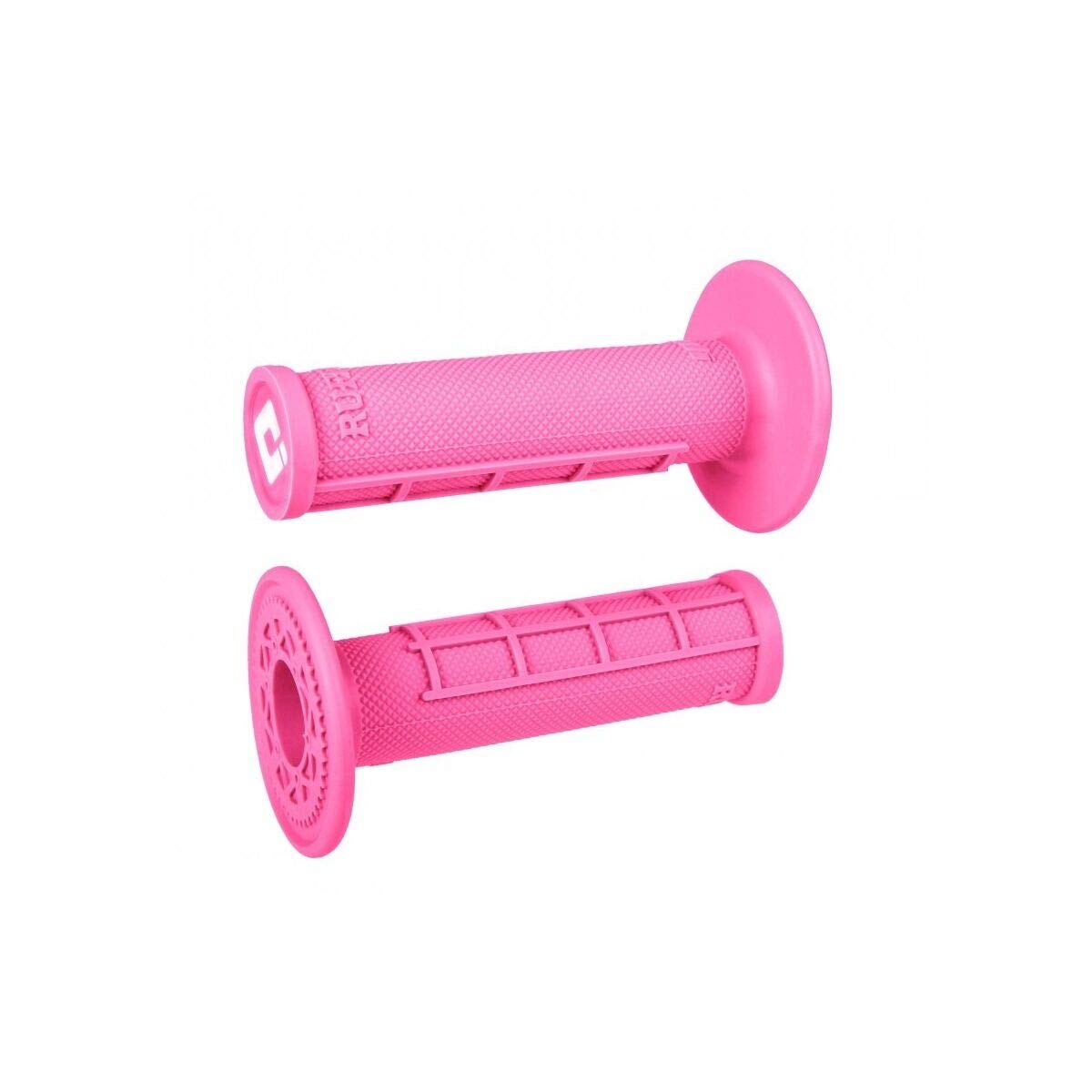 Odi H01Rfg Motocross Half-Waffle Grips Pink