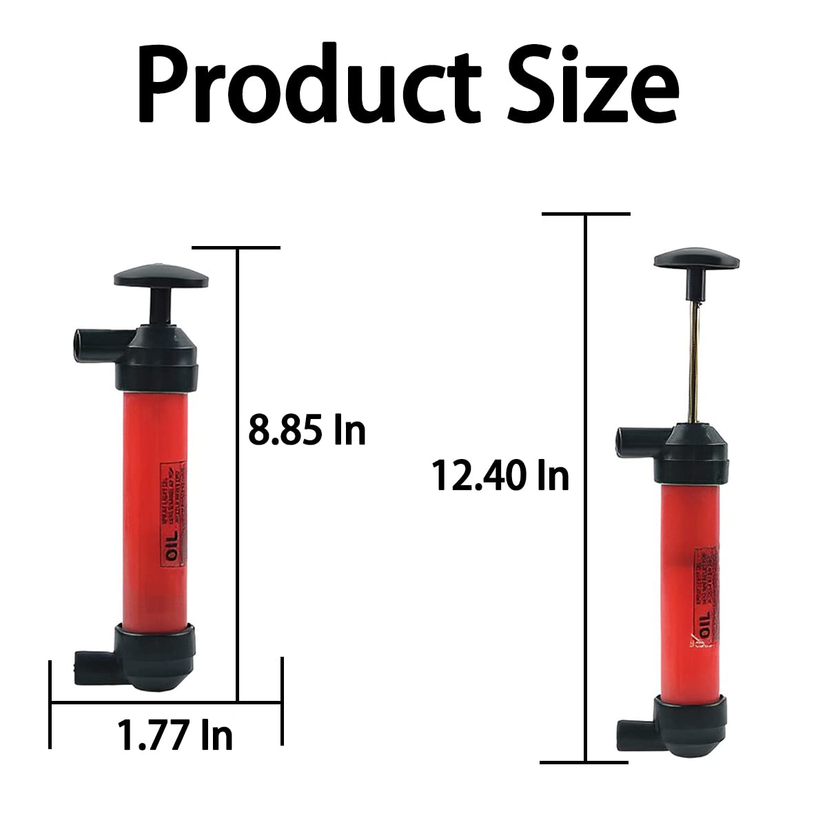 Car Siphon Transfer Pump Kit, 200Cc Siphon Hand Pump Kit Fluid Fuel Extractor Suction Tool, Multi-Purpose Manual Oil Pump Fuel Liquid Transfer Pump For Oil Gasoline Water Liquids And Air