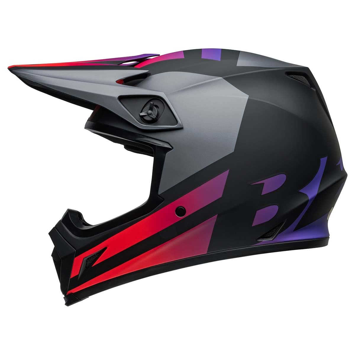 Bell Mx-9 Mips Dirt Helmet (Alter Ego Matte Black/Red - 2X-Large)