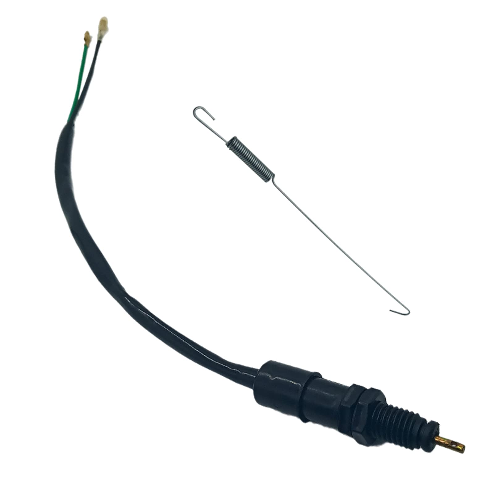 Carmoeignin Universal Rear Brake Light Switch Two Wires With Springs For Honda Kawasaki Suzuki Blaster Yamaha Quad Bikes Atvs Sc