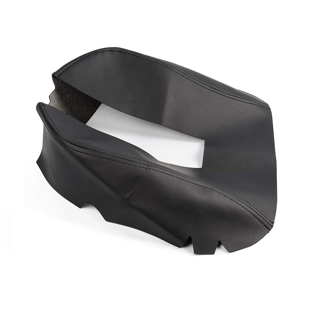 Allgood Armrest Lid Center Console Cover Compatible With Chevy Tahoe Suburban 2007-2013 Leather Black