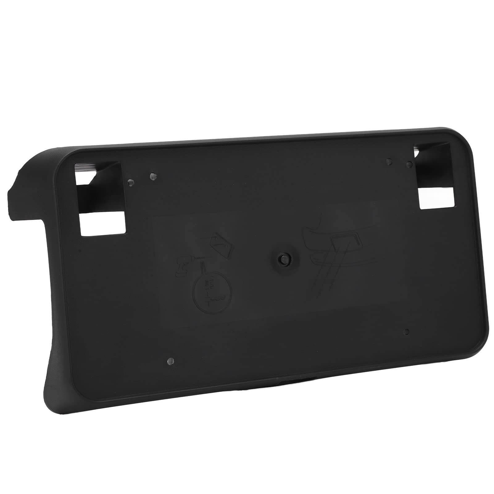 Aramox Front License Plate Tag Bracket Car Exterior License Plate Tag Holder 847227012870 Replacement For Chevy 1500 2016?2018