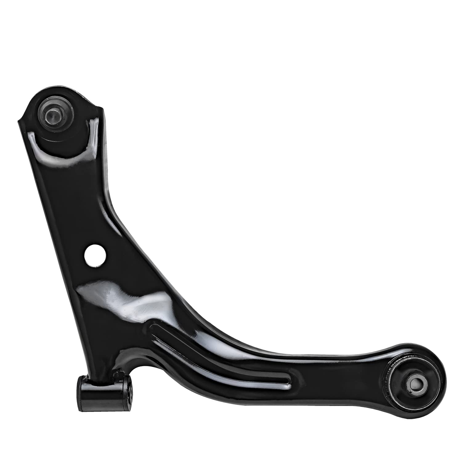 Detroit Axle - Front Right Control Arm for Ford 2004-2012 Escape, 2005-2011 Mazda Tribute Mercury Mariner, Passenger Side Lower 