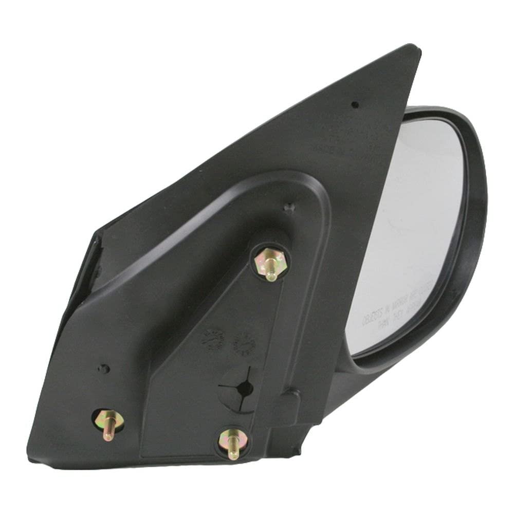 Trq Right Mirror Manual Passenger Side Compatible With 2007-2012 Dodge Caliber Ch1321264 Ch1321275