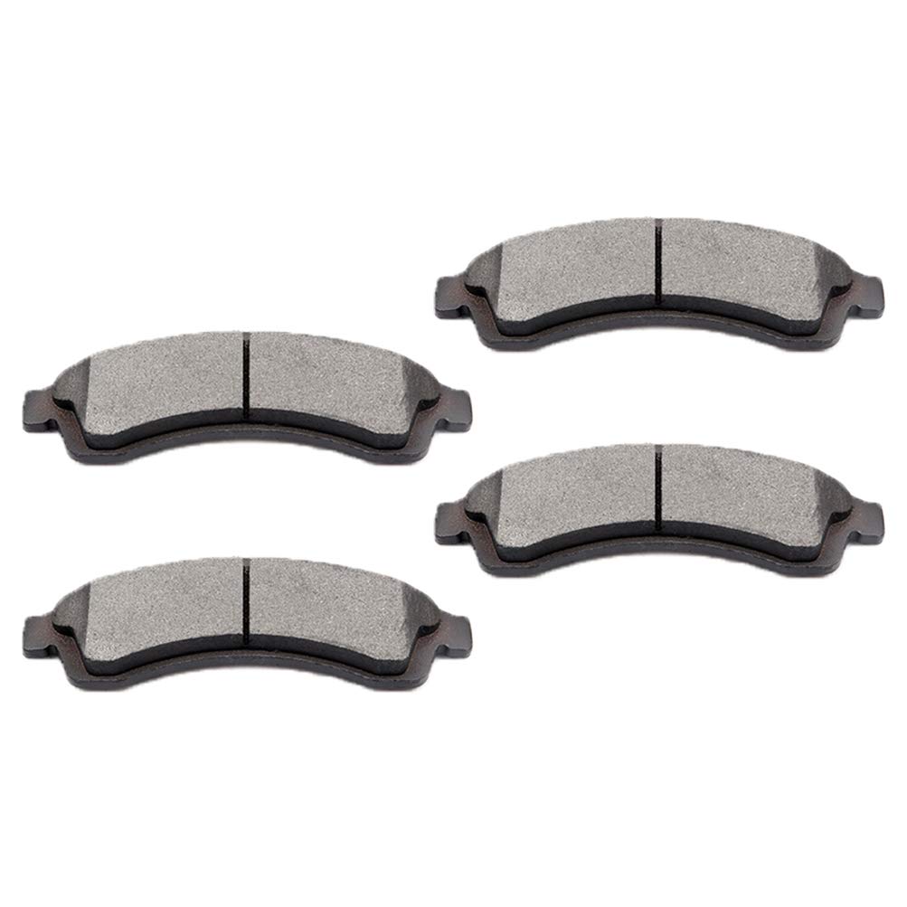 Cciyu D882 Professional Ceramic Front Brake Pads Set Fit For Buick Rainier,For Chevy Ssr,Trailblazer,Trailblazer Ext,For Gmc Env