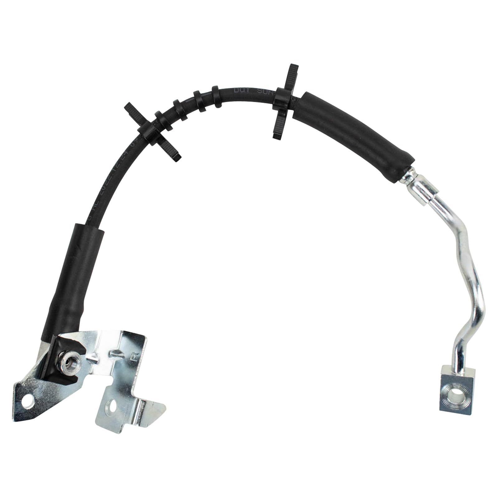 Trq Front Brake Hose Set Compatible With 2005-2008 Ford F-150 2006-2008 Lincoln Mark Lt