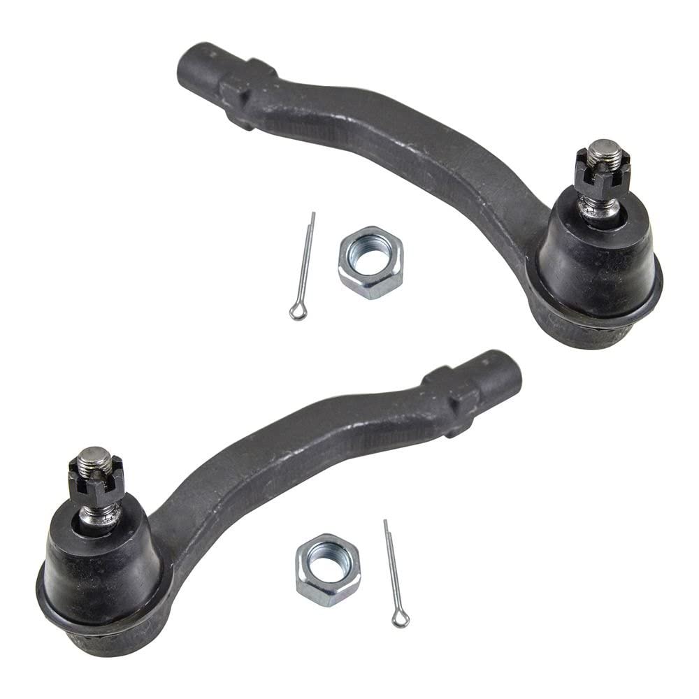 TRQ Front Outer Tie Rod Set Compatible with 1994-2001 Acura Integra 1992-2000 Honda Civic 1993-1997 Civic del Sol 1997-2001 CR-V