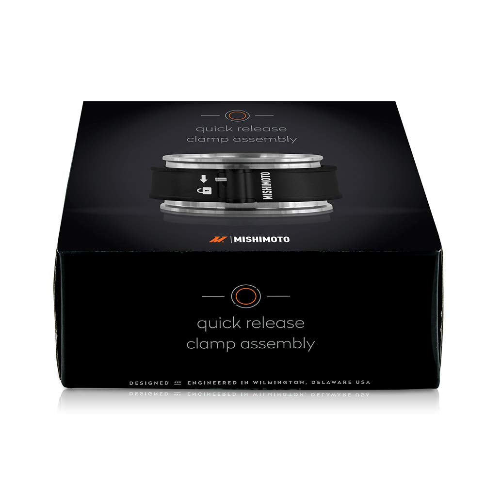 Mishimoto Mmclamp-Qd-25Cl Quick Release Clamp Assembly, 2.5 Silver