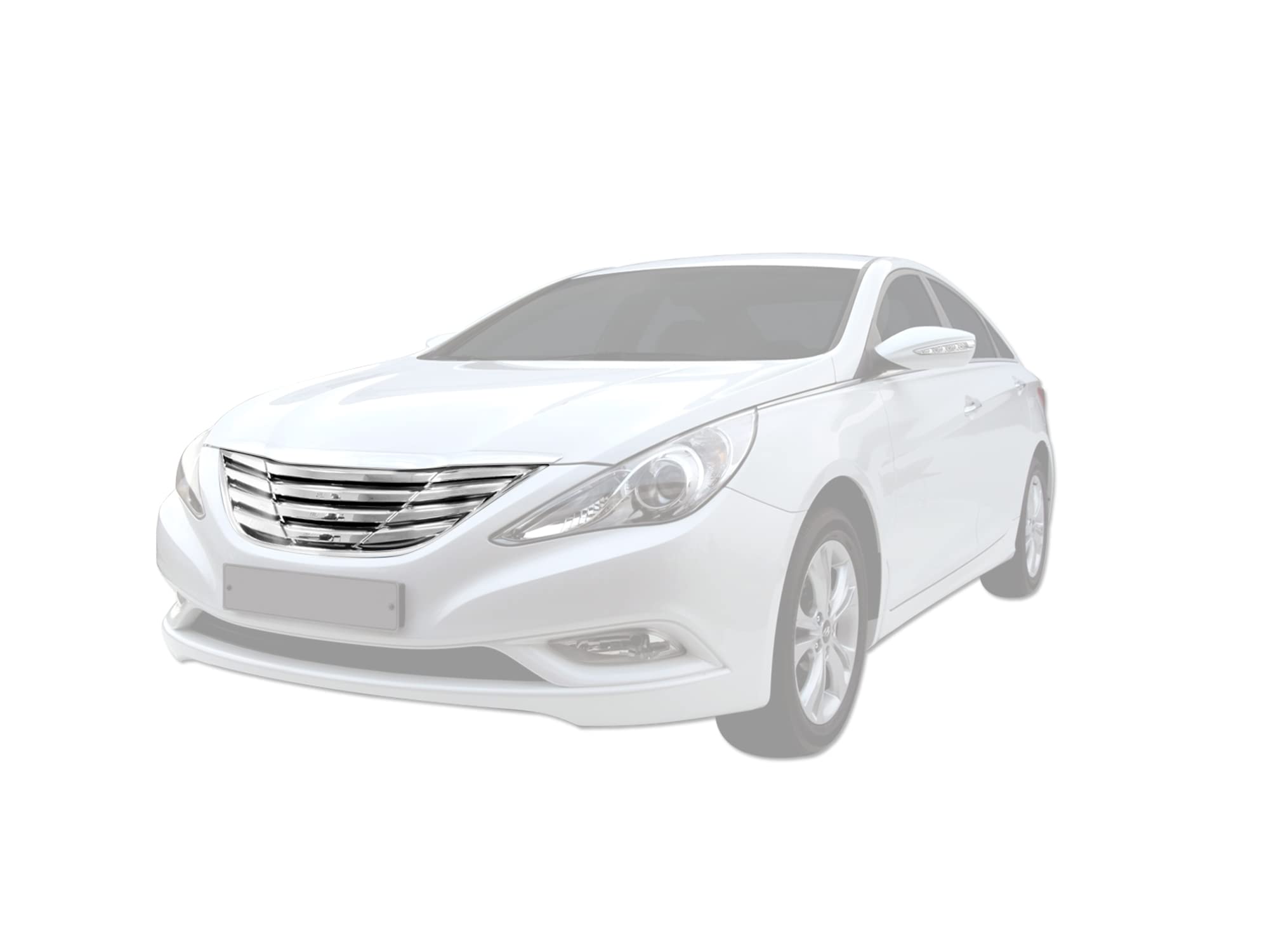 Armordillo 2010-2014 Hyundai Sonata Horizontal Grille Chrome