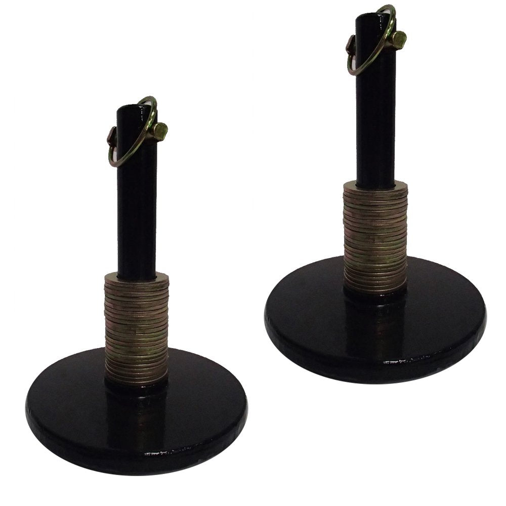 RAParts Set of (2) Standard Snow Plow Shoe Assemblies Fits Western Snowplows 1303200C