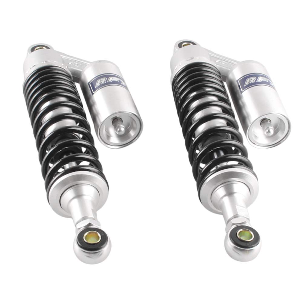 Gzyf 320Mm Universal Shock Absorbers Rear Suspension For Honda For Suzuki For Kawasaki For Yamaha Go Kart Atv Dirt Bikes,Silver