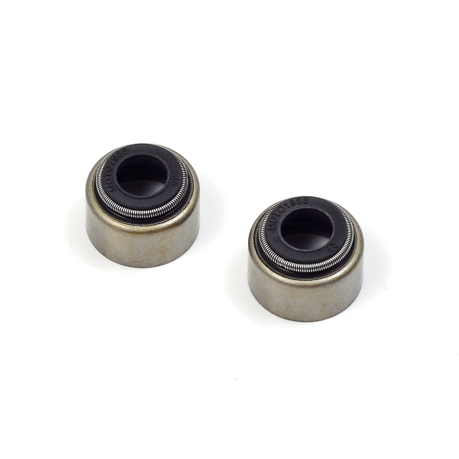 MOTO1988 Intake Valve Exhaust Valve Compatible For Yamaha Warrior 350 Raptor 350 Grizzly 350 Wolverine 350 Bruin 350 Big Bear 35