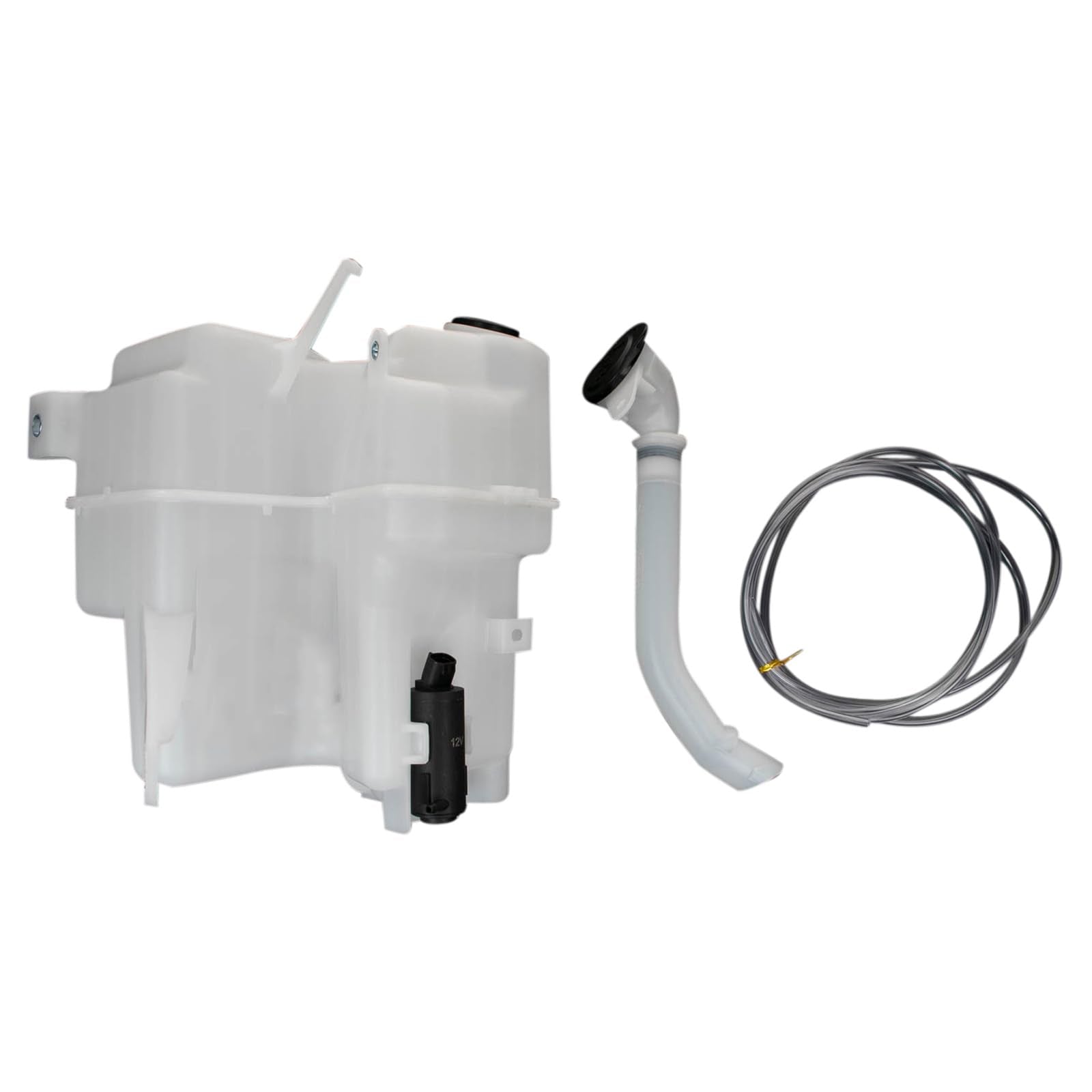 Trq Windshield Washer Reservoir Compatible With 2019-2022 Lexus Es350 2019-2021 Toyota Avalon 2018-2022 Camry To1288239