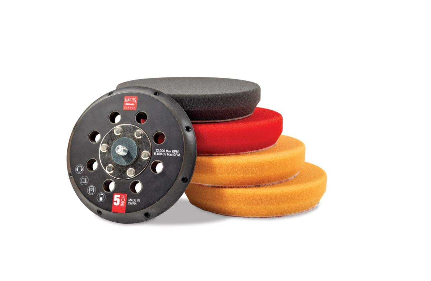 Griot's Garage 10515 5'' Orbital Conversion Kit