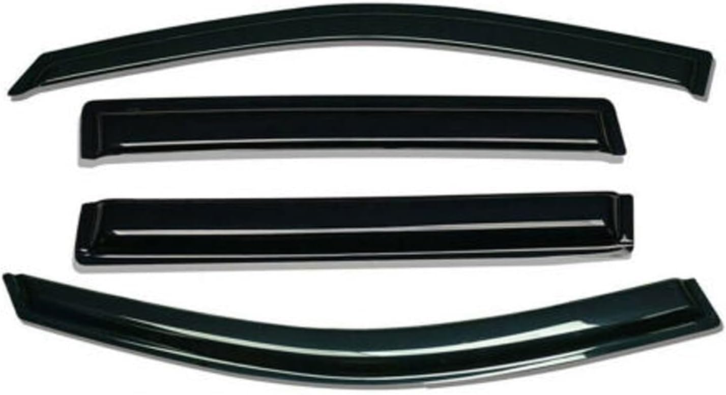 Sontian Tape-On Window Deflectors Rain Guards For 2018-2020 Chevy Traverse, Window Visors For Cars, Vent Deflector, Car Accessor