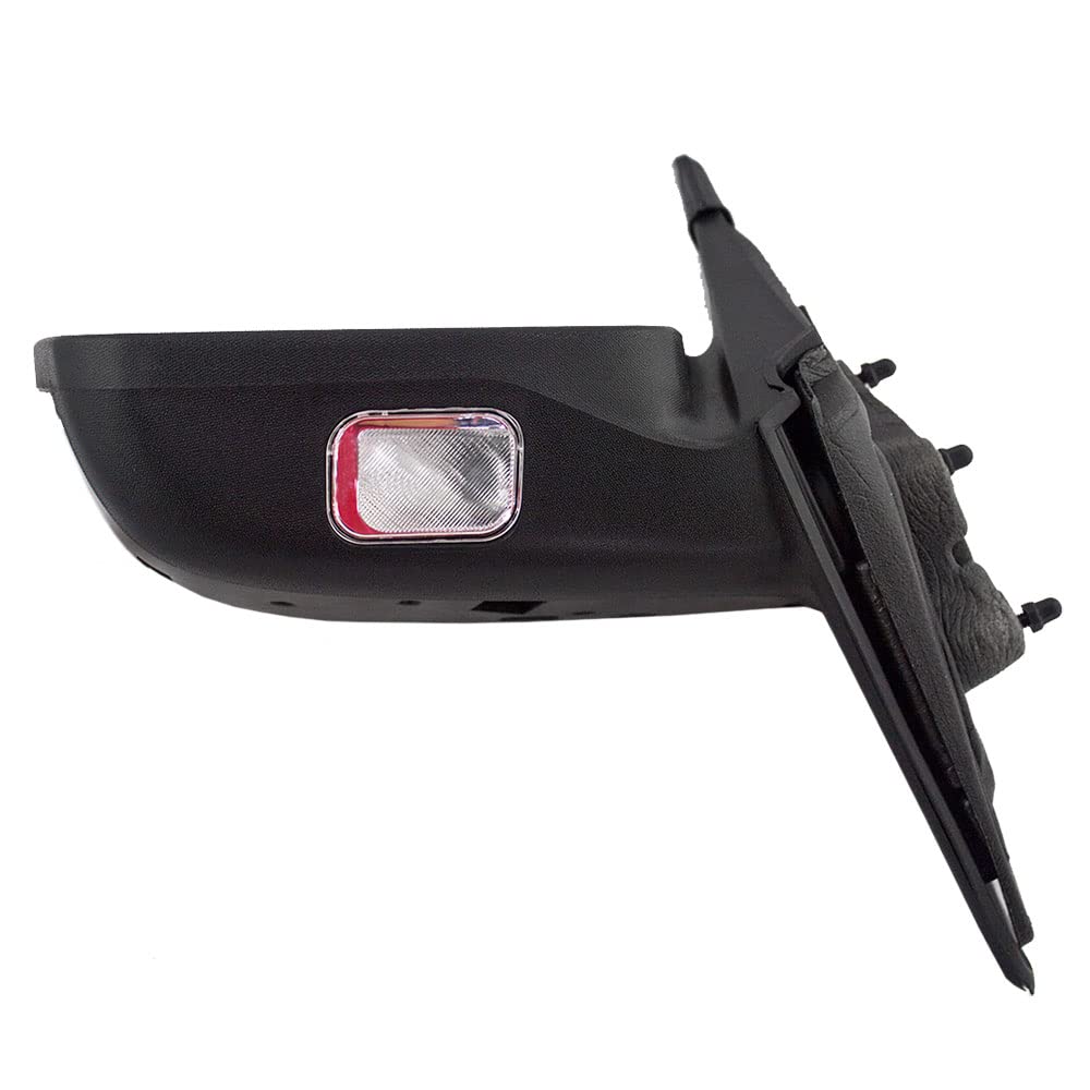 Drivers Power Side View Mirror Heated Puddle Lamp Smooth Replacement For 2006-2010 Fusion Milan 6E5Z17683B