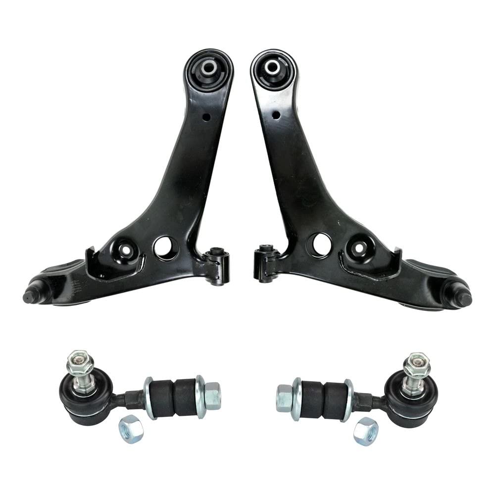 Trq Front Suspension Kit Control Arm With Ball Joint Sway Bar Stabilizer Link Compatible With 2003-2006 Mitsubishi Outlander Mi4
