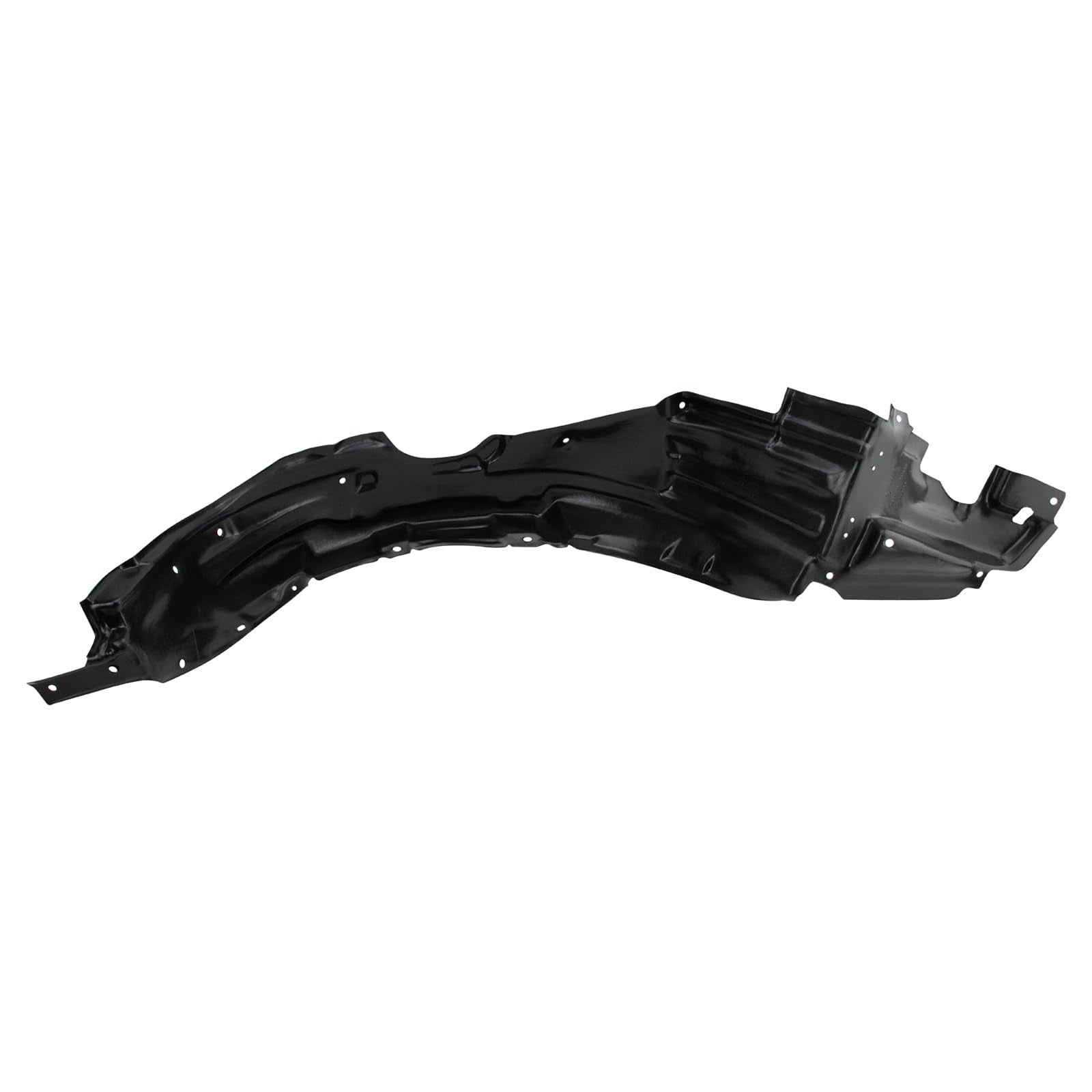 Trq Front Inner Fender Liner Set Compatible With 2004-2009 Toyota Prius To1250116 To1251116