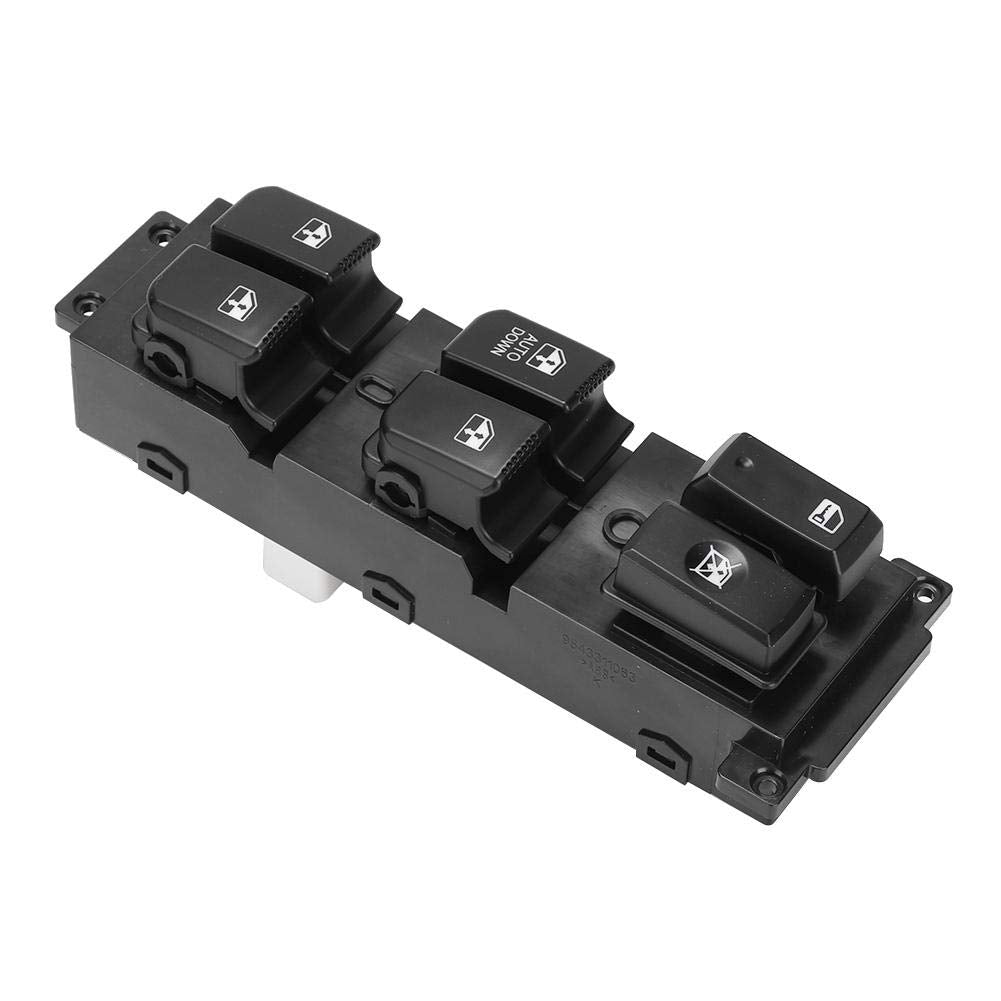 Window Control Switch For Hyundai Santa Fe Cm 2007-2011,Abs Left Front Power Window Switch Oe:93570-2B000,Black