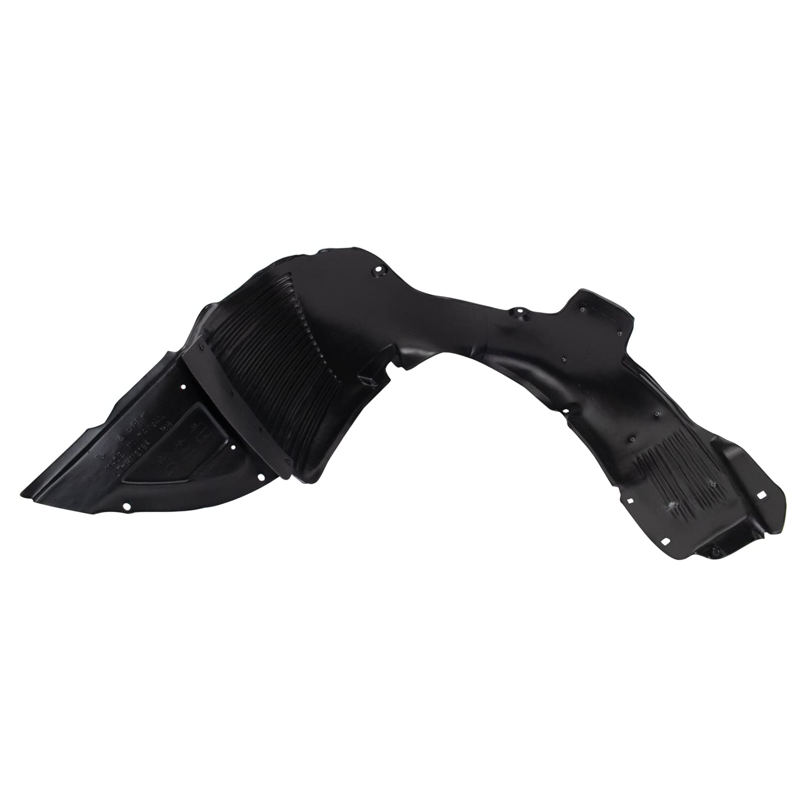 Trq Front Inner Fender Liner Set Compatible With 2013-2015 Hyundai Elantra Gt Hy1248138 Hy1249157