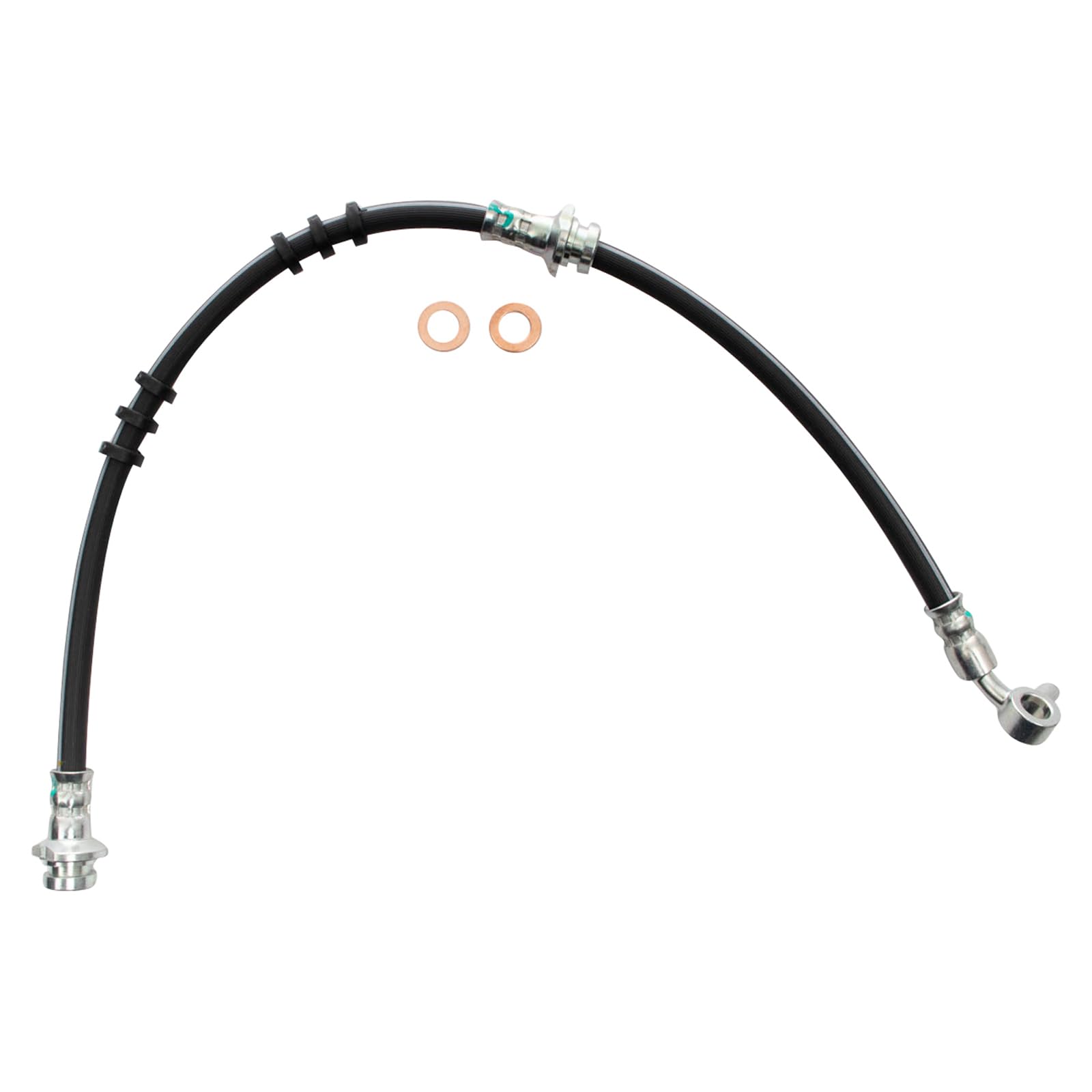 Trq Front Brake Hose Set Compatible With 2001 Infiniti I30 2002-2004 I35 2002-2003 Nissan Maxima