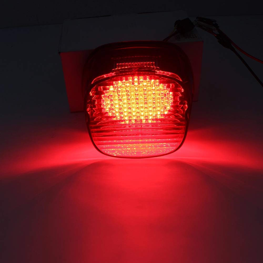 Eagle Lights Smoked Strobing Led Tail Light Upgrade For Harley Davidson Sportster/Softail/Touring/Dyna