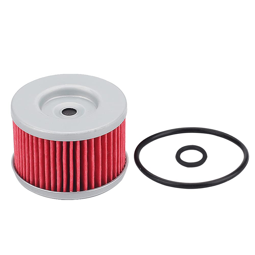 Alonegoer 10Pcs 400Ex Oil Filter Compatible With Hf113 15412-Hm5-A10 Foreman 500 Rancher Pioneer Rubicon Atc250Es Atc350X Trx250