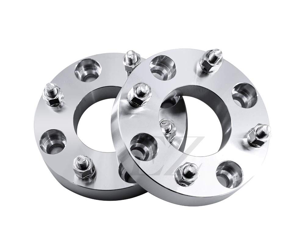Ezaccessory 2 Wheel Adapters Spacers 4X4.25 To 4X4.25 (4X108 To 4X108) Thickness 1 Inch 12X1.5 Studs