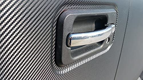 Vvivid Xpo Black Carbon Fiber Car Wrap Vinyl Roll Featuring Air Release Technology (2.75Ft X 5Ft)