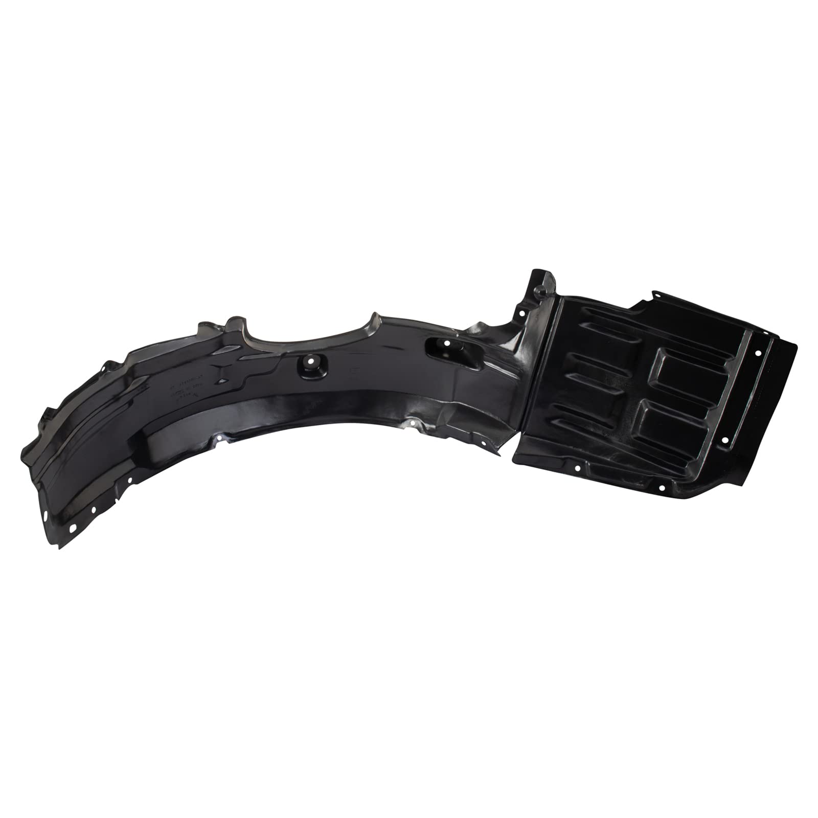 Trq Inner Fender Liner Set Compatible With 2010-2012 Mitsubishi Galant Mi1248124 Mi1249116