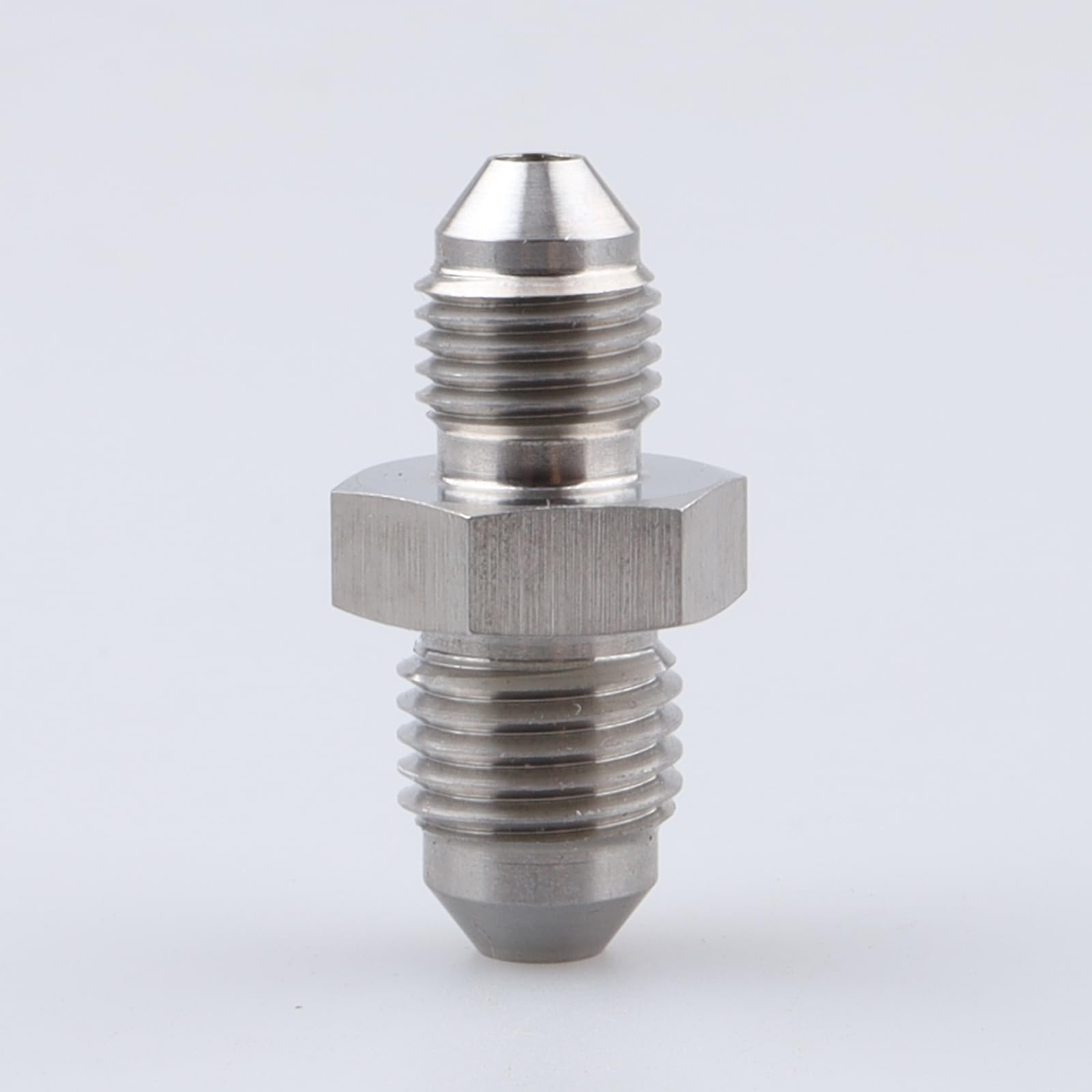 Ac Performance Stainless Steel Metric -3 An Male Flare To An4 Male Thread Union Brake Hose Fitting Adapter