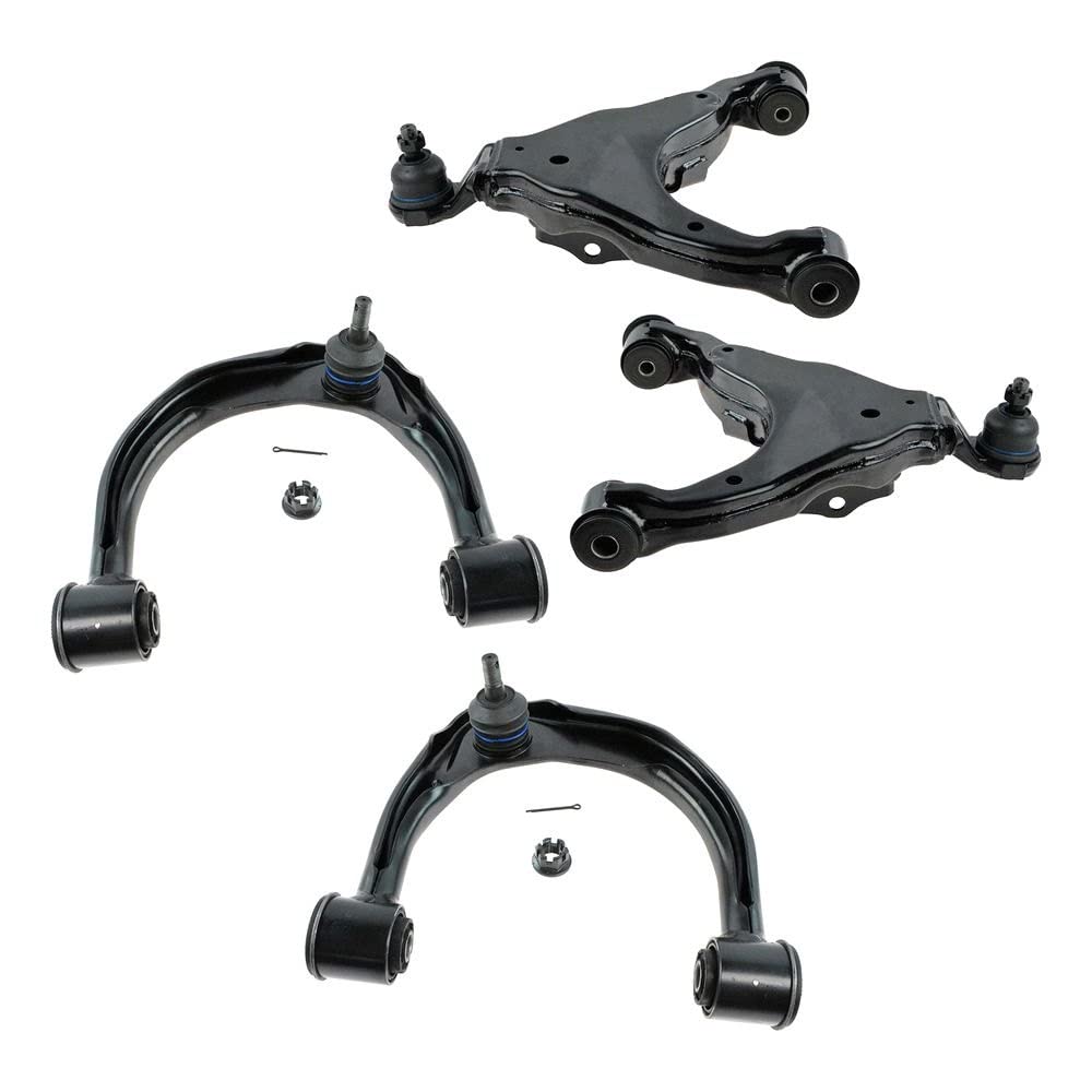 TRQ Front Control Arm with Ball Joint Set Compatible with 2005-2015 Toyota Tacoma